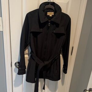 Michael Kors Charcoal Gray Trench Coat